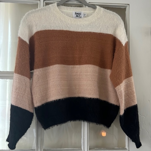 Princess Polly Sweaters - Princess Polly Color Block Sweater